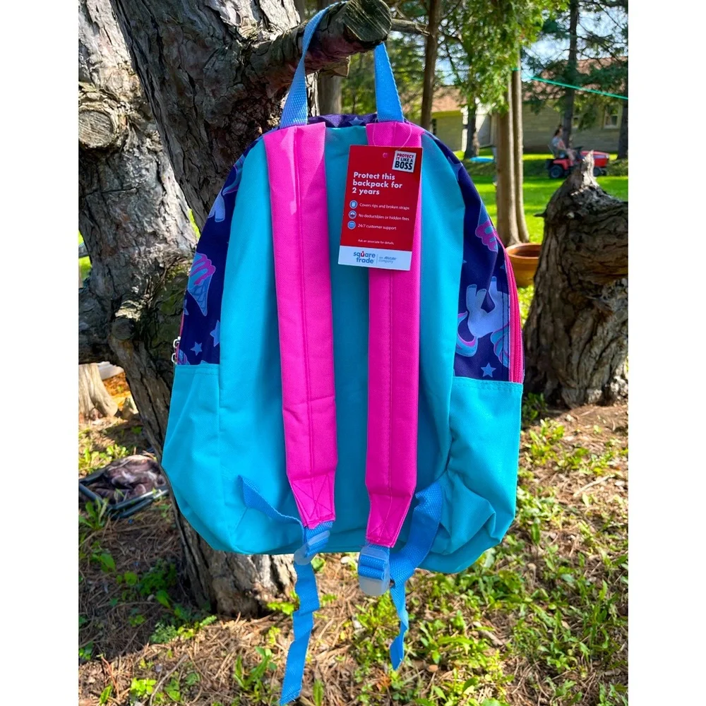 Five-Piece Unicorn Backpack Set NWT - Picture 2 of 6